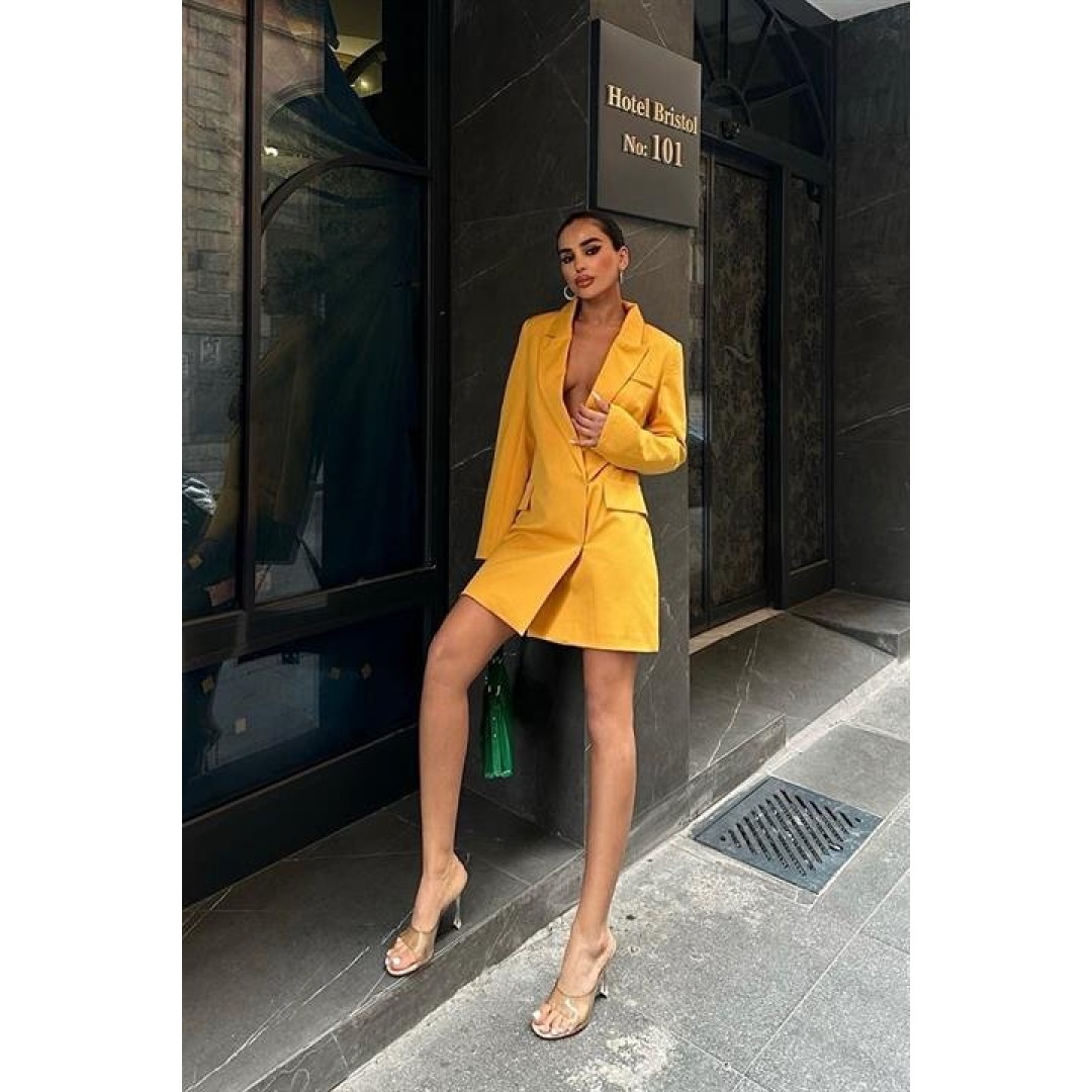 Georgina Blazer Elbise 2200-06 - 155852