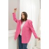 Pembe Eteği Lastikli Ceket - 153981 Pembe Eteği Lastikli Ceket - 153981