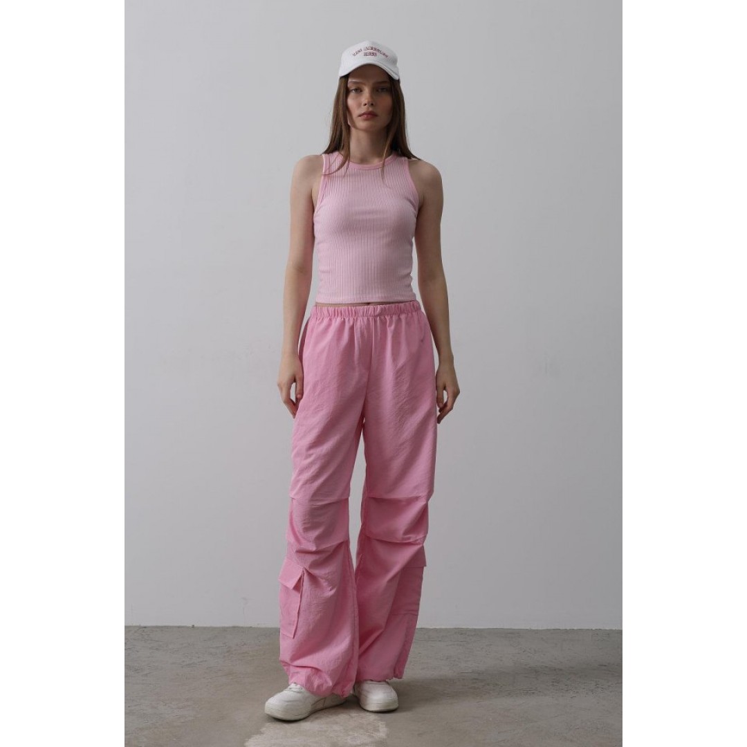 Paraşüt Cargo Pantolon - Pembe 152843 Paraşüt Cargo Pantolon - Pembe 152843