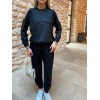 Kadın Uzun Kollu Kapüşonlu Oversize Sweat Ve Pantolon Ikili Takım - 133359 Kadın Uzun Kollu Kapüşonlu Oversize Sweat Ve Pantolon Ikili Takım - 133359