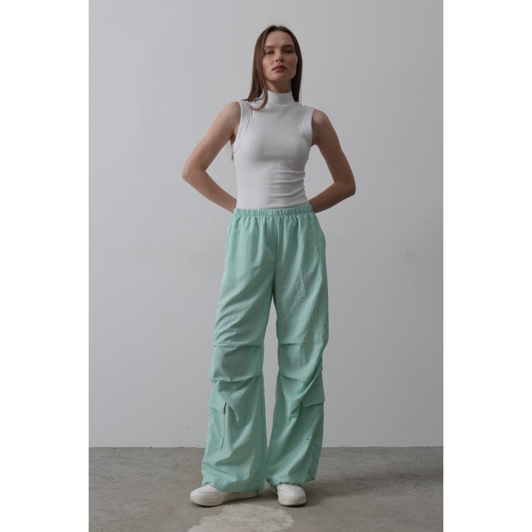 Paraşüt Cargo Pantolon - Mint - 152842 Paraşüt Cargo Pantolon - Mint - 152842