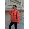 Alisa Oversize Kapitone Bomber Ceket 7058 -08 156120 Alisa Oversize Kapitone Bomber Ceket 7058 -08 156120