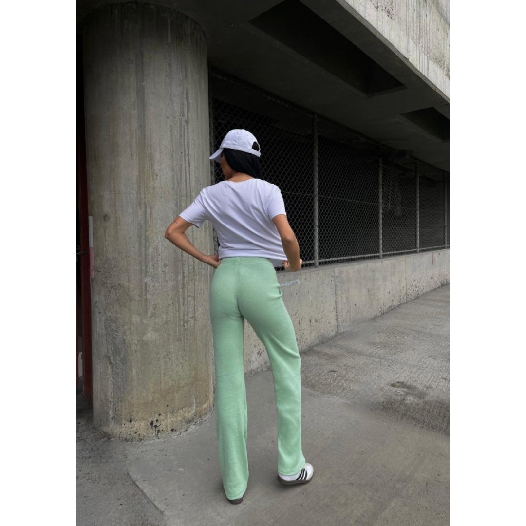 Kadın Kaşkorse Kumaş Ispanyol Paça Pantolon - 134848 Kadın Kaşkorse Kumaş Ispanyol Paça Pantolon - 134848