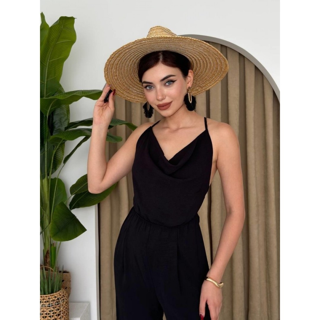 Darcy Sırt Dekolteli Tulum - 148030