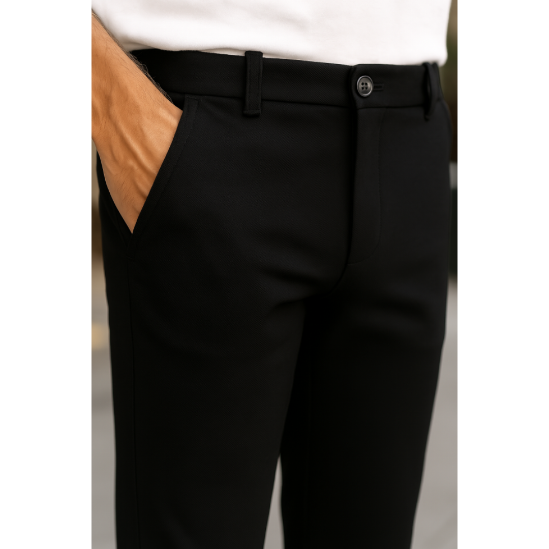 Erkek Düz Kesim Bilek Boy Kumaş Pantolon - 156745 Erkek Düz Kesim Bilek Boy Kumaş Pantolon - 156745