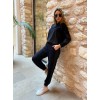 Kadın Uzun Kollu Kapüşonlu Oversize Sweat Ve Pantolon Ikili Takım - 133359 Kadın Uzun Kollu Kapüşonlu Oversize Sweat Ve Pantolon Ikili Takım - 133359