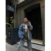 CHANEL GARNİLİ KOT MONT - Bej 151712 CHANEL GARNİLİ KOT MONT - Bej 151712