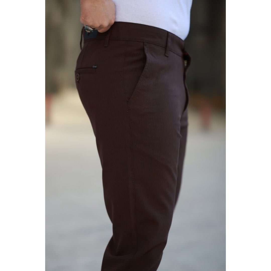 Erkek Düz Kesim Bilek Boy Kumaş Pantolon - 156939 Erkek Düz Kesim Bilek Boy Kumaş Pantolon - 156939