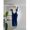 Tensel Denim Kumaşlı Mini Tulum 1363 159104
