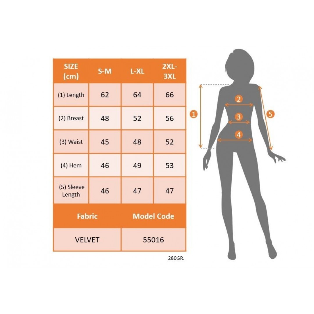 Kadın Uzun Kollu Bisiklet Yaka Yanları Ve Kolları Büzgülü Kadife Bluz - 77094 Kadın Uzun Kollu Bisiklet Yaka Yanları Ve Kolları Büzgülü Kadife Bluz - 77094