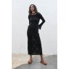 Belen Çiçek Desenli Maxi Boy Elbise 2793 155079 Belen Çiçek Desenli Maxi Boy Elbise 2793 155079
