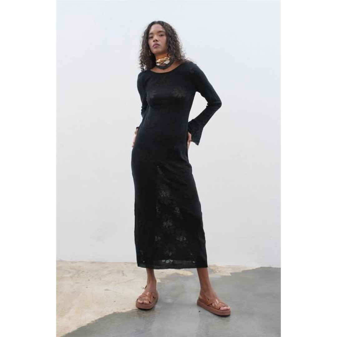 Belen Çiçek Desenli Maxi Boy Elbise 2793 155079 Belen Çiçek Desenli Maxi Boy Elbise 2793 155079
