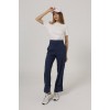 Duble Paça Pantolon - İndigo 162582 Duble Paça Pantolon - İndigo 162582