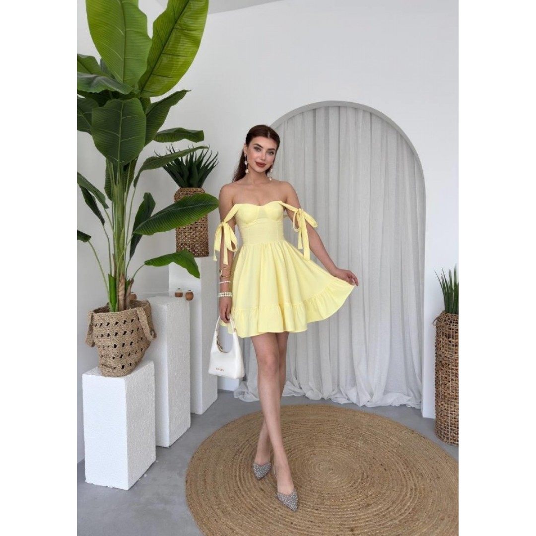 VERO OMUZ BAĞLAMALI ELBİSE 162875 VERO OMUZ BAĞLAMALI ELBİSE 162875