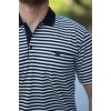 Erkek Yakalı çizgili Kısa Kollu T-shirt 161500 Erkek Yakalı çizgili Kısa Kollu T-shirt 161500