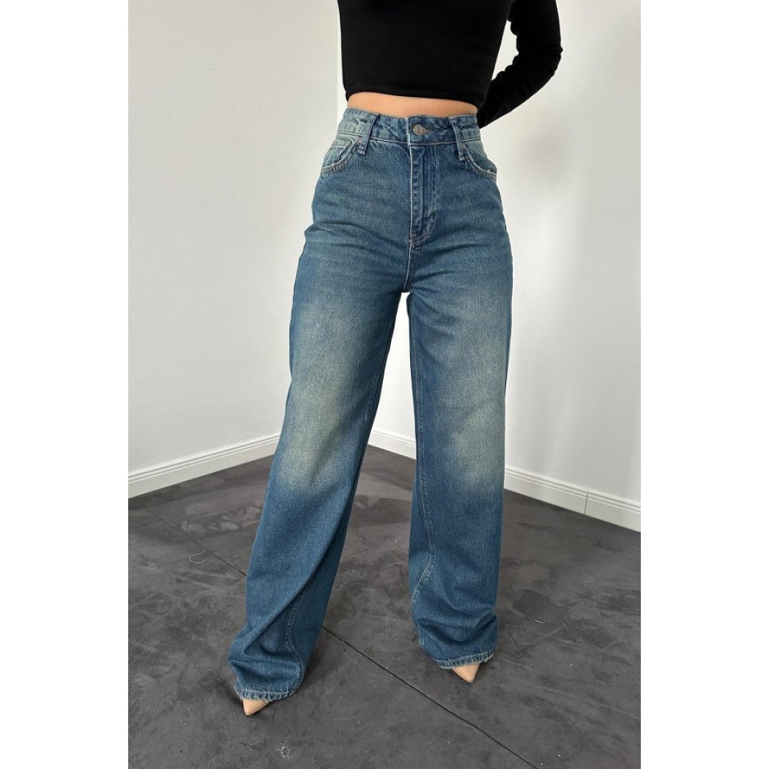 Lacivert Comfy Jeans Pantolon - 151714 Lacivert Comfy Jeans Pantolon - 151714