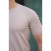 Erkek Kısa Kollu çizgi Kabartma Detaylı T-shirt 157304