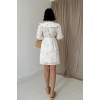 Pembe Bebe Yakalı Brode Elbise - 149403 Pembe Bebe Yakalı Brode Elbise - 149403