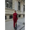 Asimetrik Detaylı Fitilli Triko Elbise 2824 158391 Asimetrik Detaylı Fitilli Triko Elbise 2824 158391