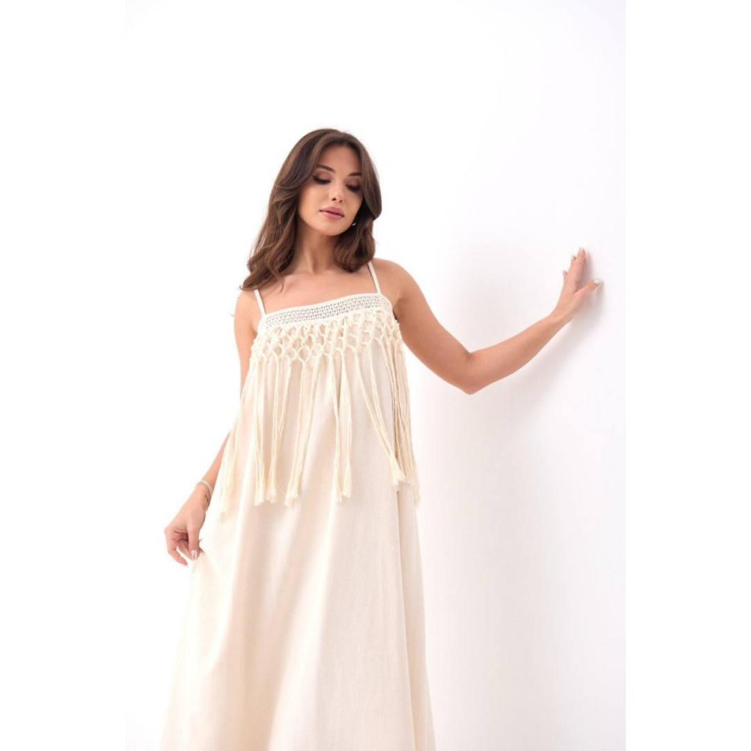 7365 ELBİSE-BEJ - 154694 7365 ELBİSE-BEJ - 154694