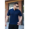 Erkek Fermuarlı Yakalı Kısa Kollu Tshirt 161493 Erkek Fermuarlı Yakalı Kısa Kollu Tshirt 161493