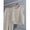 Shalina Süzüne Nakışlı Crop Takım 9796-08 159439