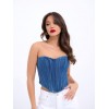 6241 KOT BLUZ-MAVİ 142967