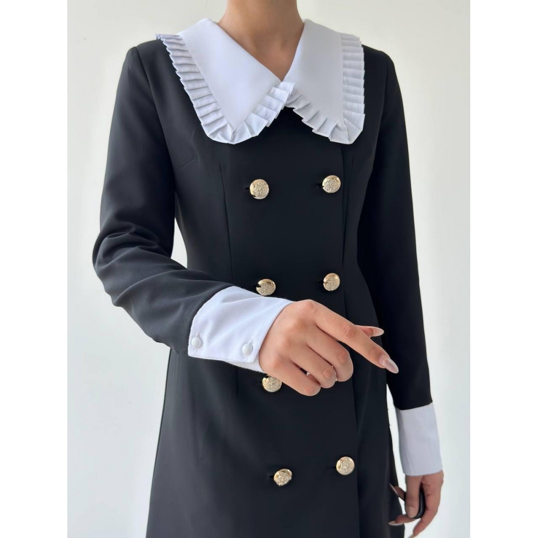 Loyada Geniş Yaka Elbise - 147055 Loyada Geniş Yaka Elbise - 147055