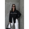 Myra Yazı Nakışlı Gömlek 3339-08 155483