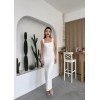 Mıng Çiçek Detaylı Elbise - 160494 Mıng Çiçek Detaylı Elbise - 160494