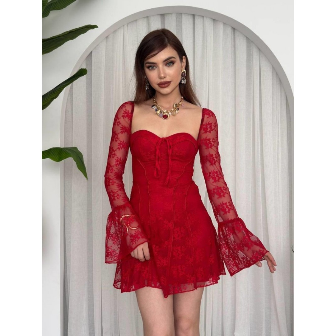 Evita Mini Elbise - 157793