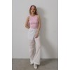 Beli Bağlamalı Brode Pantolon - Beyaz 157479 Beli Bağlamalı Brode Pantolon - Beyaz 157479