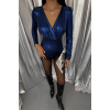 PARLAK KRUVAZE BODYSUİT - Saks - 153425 PARLAK KRUVAZE BODYSUİT - Saks - 153425