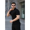 Erkek Viskon Kumaş Polo Yaka Desenli Tişört 154508 Erkek Viskon Kumaş Polo Yaka Desenli Tişört 154508