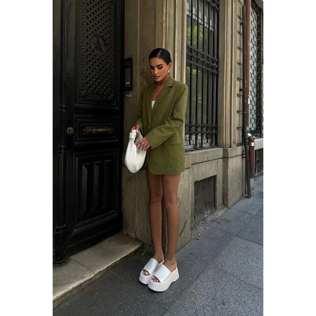Agnes Blazer Keten Ceket 6105 155215 Agnes Blazer Keten Ceket 6105 155215