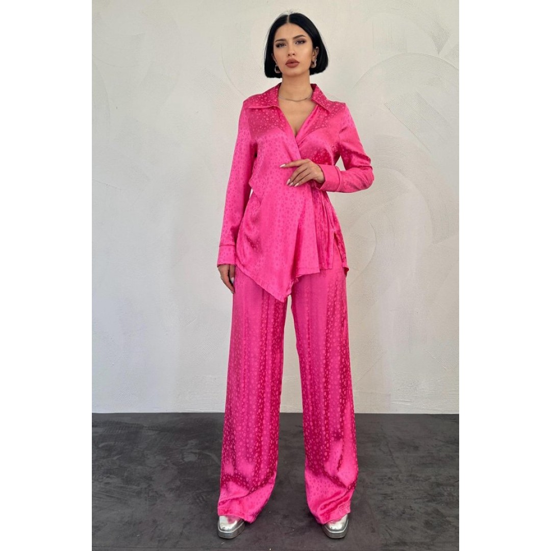 Pembe Jakarlı Biye Takım - 151902 Pembe Jakarlı Biye Takım - 151902