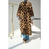 Uzun Leopar Hırka - Camel-Mavi 149754 Uzun Leopar Hırka - Camel-Mavi 149754