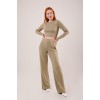 Fitilli Bluz Ve Pantolon Yeşil İkili Takım 147559 Fitilli Bluz Ve Pantolon Yeşil İkili Takım 147559