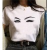 Kadın Kısa Kollu Bisiklet Yaka Göz Baskılı Süprem T-shirt 157312 Kadın Kısa Kollu Bisiklet Yaka Göz Baskılı Süprem T-shirt 157312