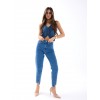 5682 KOT PANTOLON-KOYU MAVİ 158276