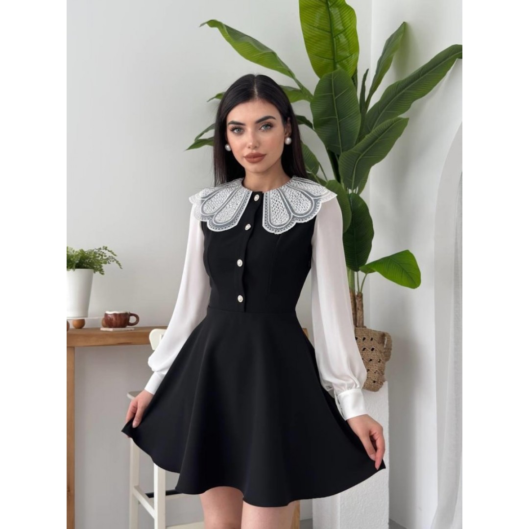 Asıo Bebe Yaka Elbise - 153532 Asıo Bebe Yaka Elbise - 153532