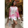 Pembe Geçişli Saten Gömlek 3439 158524 Pembe Geçişli Saten Gömlek 3439 158524
