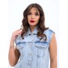 6822 KOT YELEK-AÇIK MAVİ 144429 6822 KOT YELEK-AÇIK MAVİ 144429