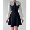 Asıo Bebe Yaka Elbise - 153532 Asıo Bebe Yaka Elbise - 153532