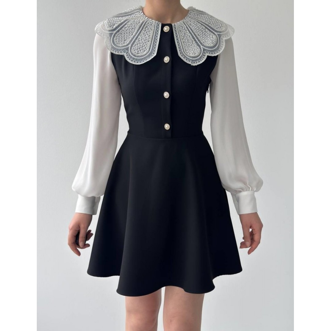 Asıo Bebe Yaka Elbise - 153532 Asıo Bebe Yaka Elbise - 153532