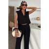 Zoe Crop Yelek Takım 9744-08 155162 Zoe Crop Yelek Takım 9744-08 155162