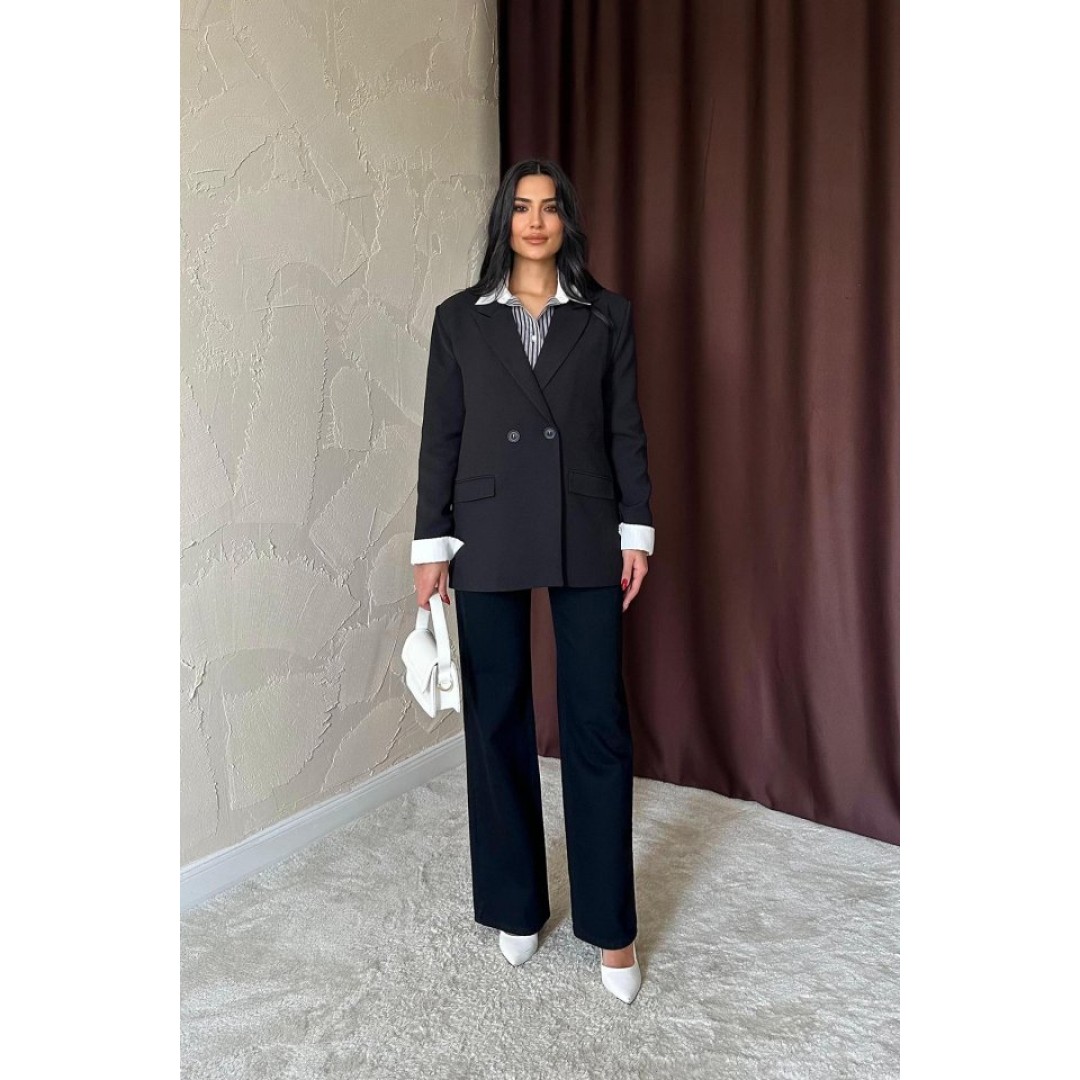 Siyah Blazer Ceket