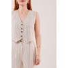 Yelek Ve Pantolon Siyah Şeritli İkili Takım 147563 Yelek Ve Pantolon Siyah Şeritli İkili Takım 147563