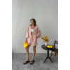 ÇİZGİLİ TUNİK - ŞORT TAKIM - Orange 163863 ÇİZGİLİ TUNİK - ŞORT TAKIM - Orange 163863