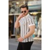Erkek Yakalı örme Kumaş Kısa Kollu T-shirt 159925 Erkek Yakalı örme Kumaş Kısa Kollu T-shirt 159925